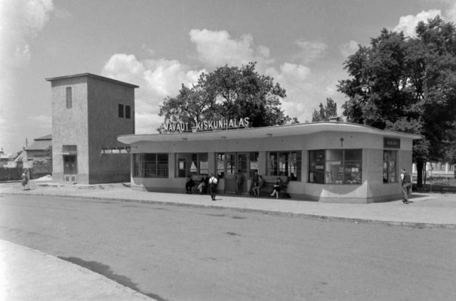 Kiskunhalas, autóbusz állomás-1960 (Forrás: Forrás)
